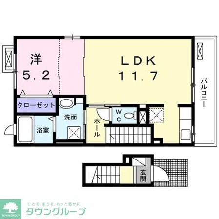 ピーチハウスの物件間取画像